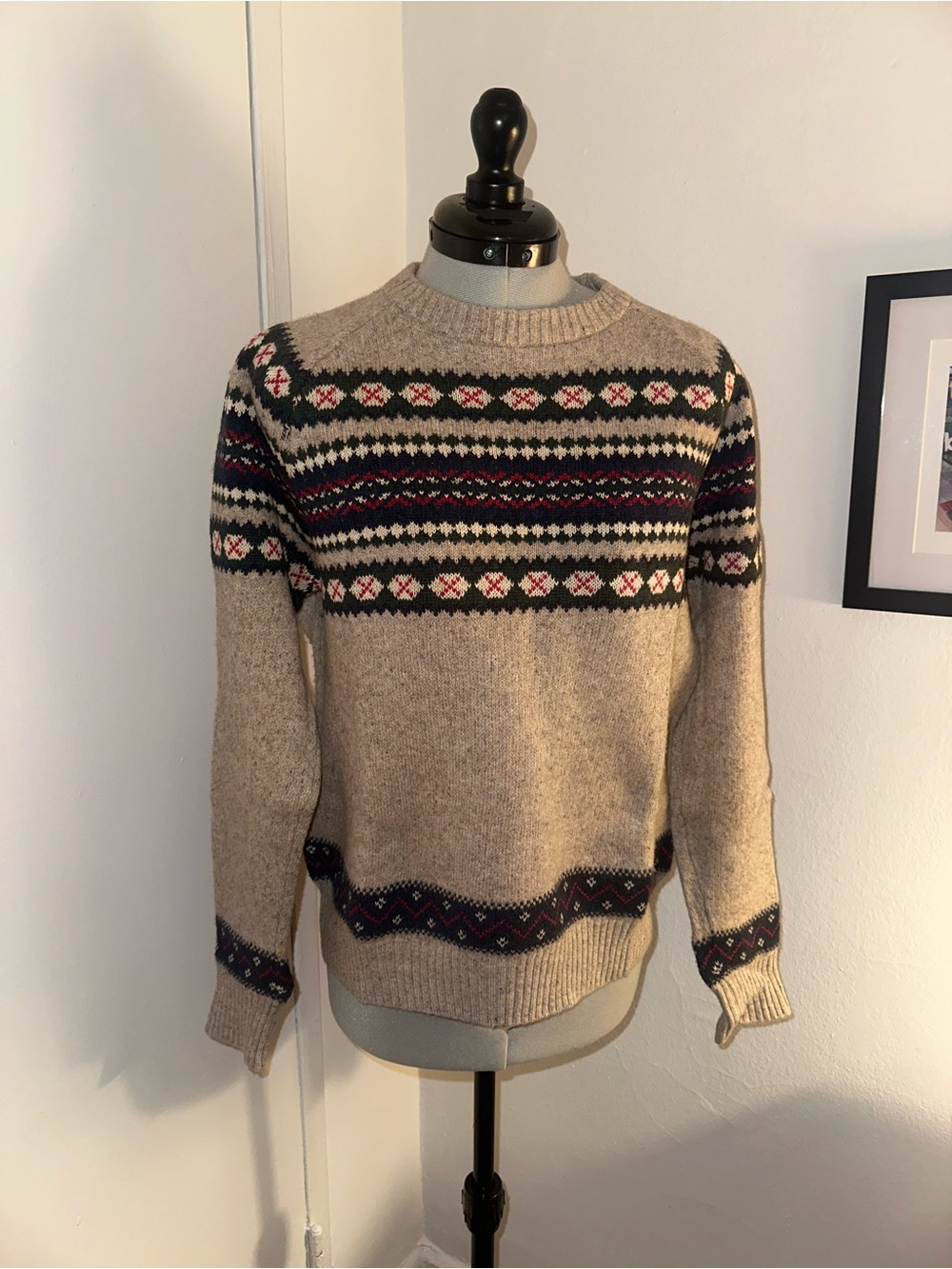 Tommy Hilfiger Fair Isle Crewneck Sweater